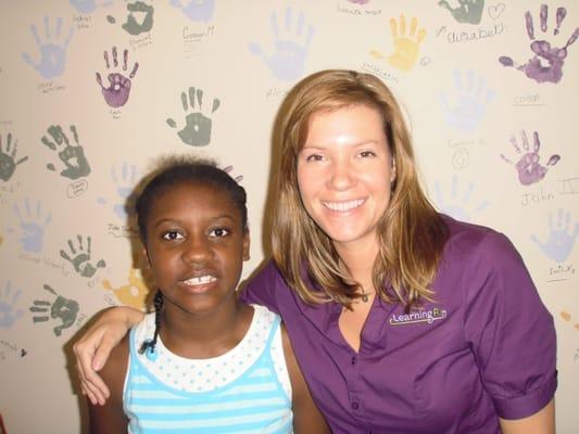 Director Erin and one of our graduates!