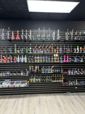 Bongs, glass pipes and more