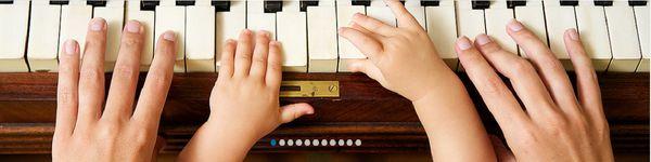 Never too early to start piano lessons