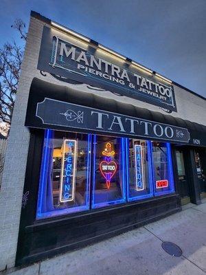 MANTRA TATTOO SHOP  FRONT