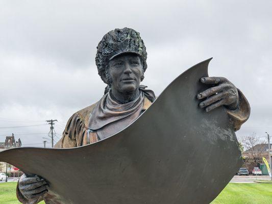 On the Trail of Discovery sculpture, Paducah