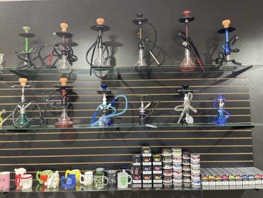 Hookahs, Flavors, and Accessories