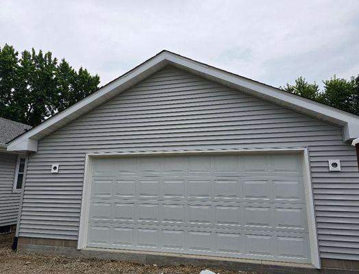 Built a new garage