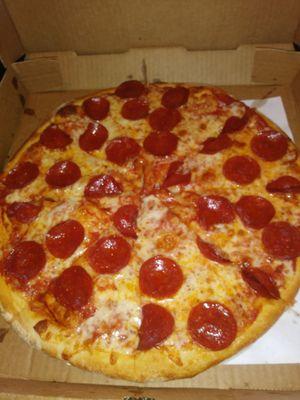 Pepperoni pizza