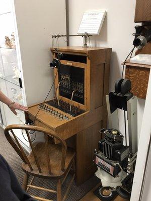 Old operators switchboard