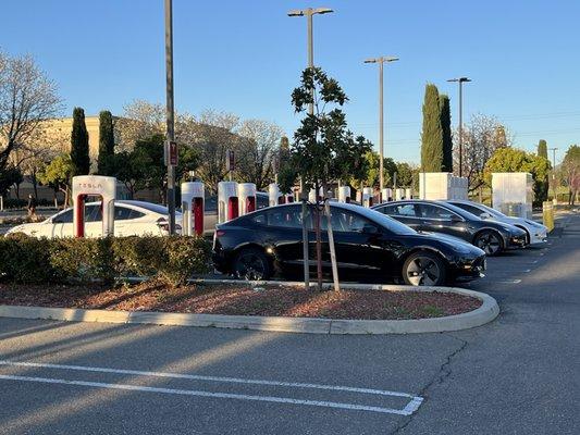 Plenty of chargers