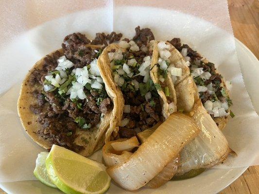 Steak tacos