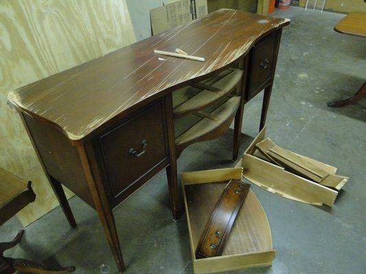 Credenza BEFORE