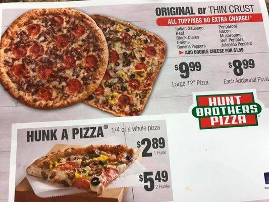 Hunt Brothers Pizza