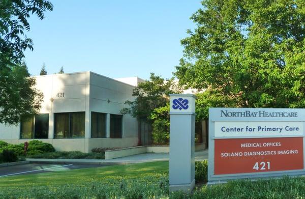 NorthBay Center for Primary Care in Vacaville, CA.