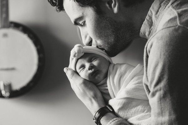 In-home NYC newborn photography session