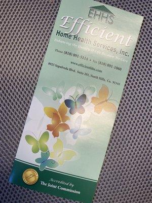 Efficient Home Health Brochure