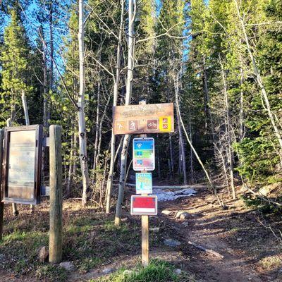 YMCA has closed the South St. Vrain trail.