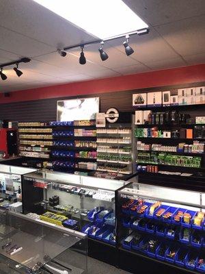 Great vape and e juice selection