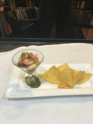 Shrimp ceviche