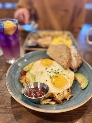 Farmhouse hash (no bacon)