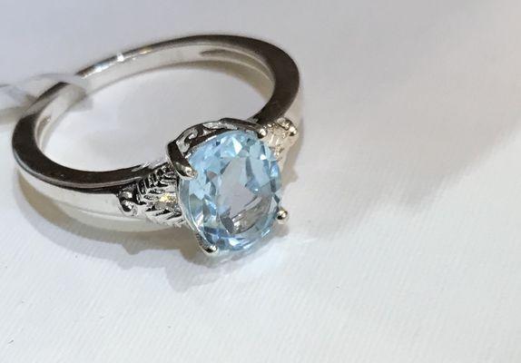 Espirito Santo Aquamarine Ring