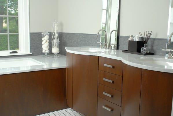 Custom Bathroom cabinetry