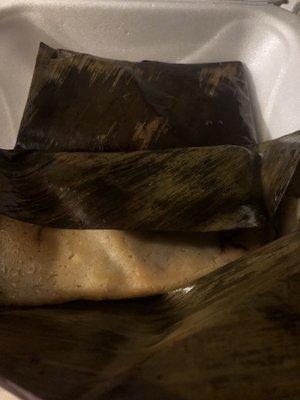 Pork Tamale in Banana Leaf