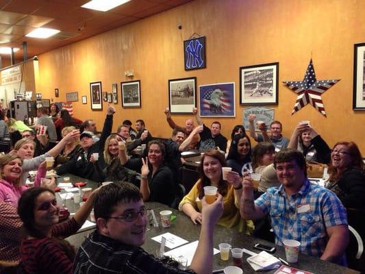 Group toast.