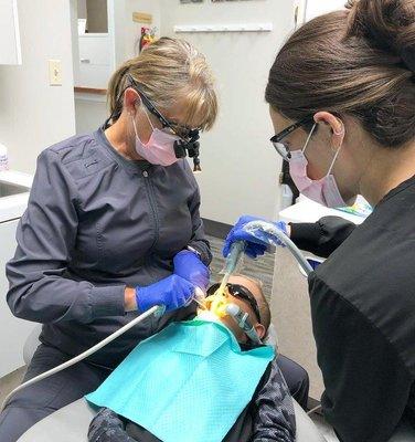 Pediatric patient at Holt Dental Fishers IN