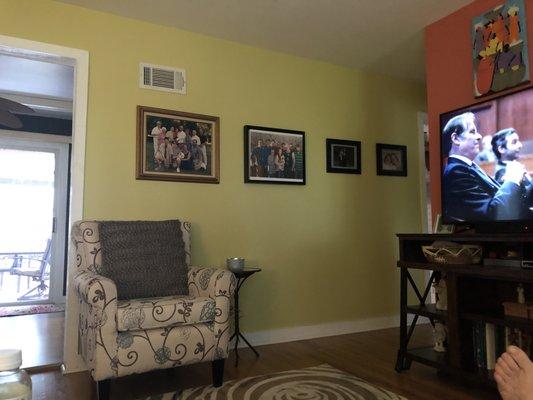 I want to take this wall down between the kitchen and living room.  It's about 15 feet long and would need a header put in.