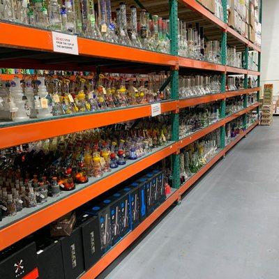 Never ending supply of glass to choose from.