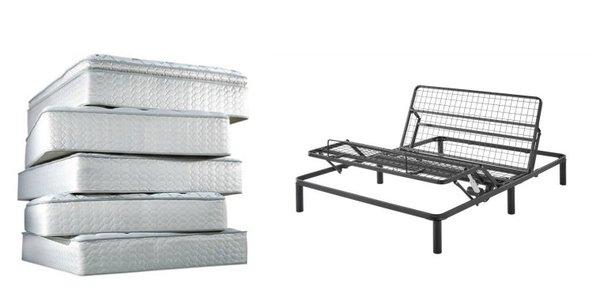 Mattresses and adjustable bases are always marked down to help get you the best sleep.