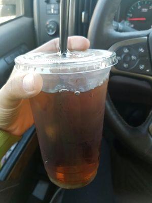 Passion fruit iced tea