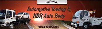 Automotive Towing & HDR Auto Body logo