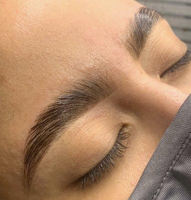 brow wax tint & lamination