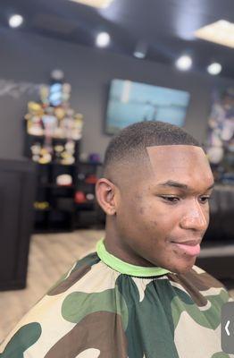 High skin fade