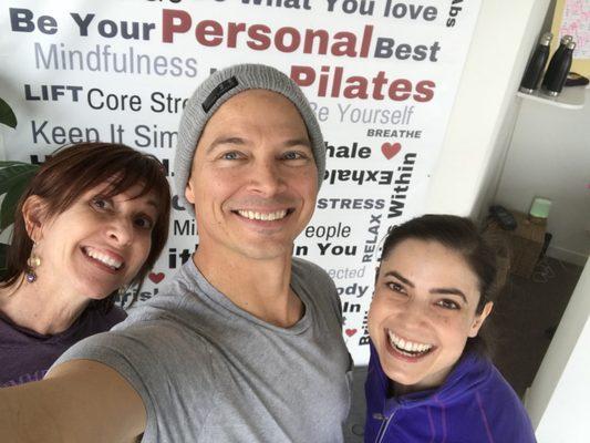 Selfie Sandwich btw 2 great instructors!