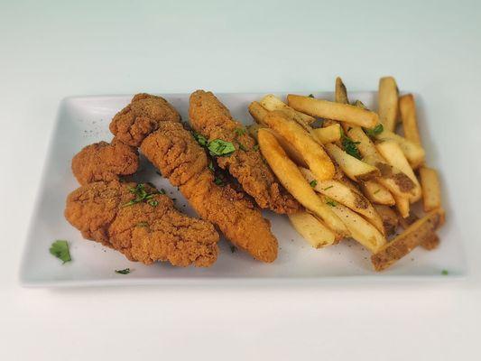 Chicken  Tender and Fries