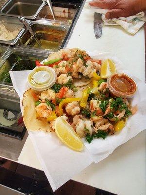 Tacos de Camaron (shrimp tacos)