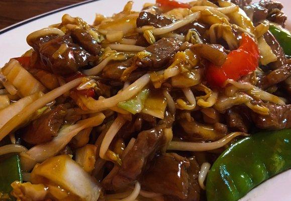 Tallarín carne - meat with noodles