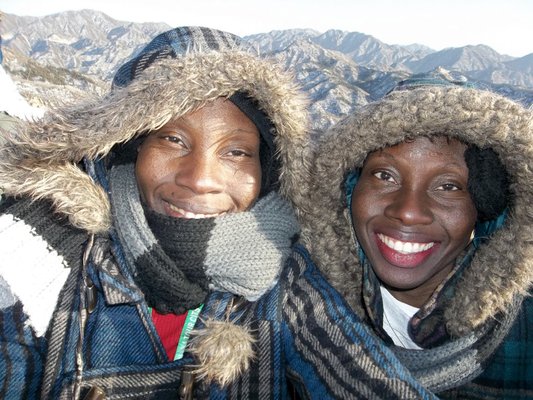 Take A Leap Travel, LLC Co-Owners Rhonda & Sharee at The Great Wall of China