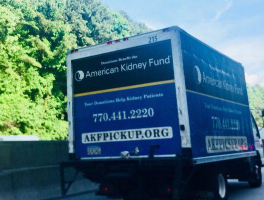 American Kidney Fund Pick-Up Service