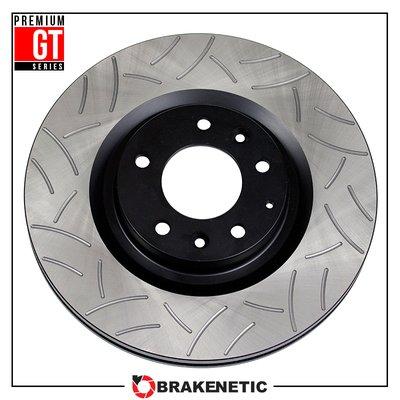 Brakenetic Premium Carbon+ GT Series Slotted Brake Rotors