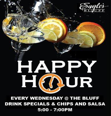 Happy Hour Every Wednesday!