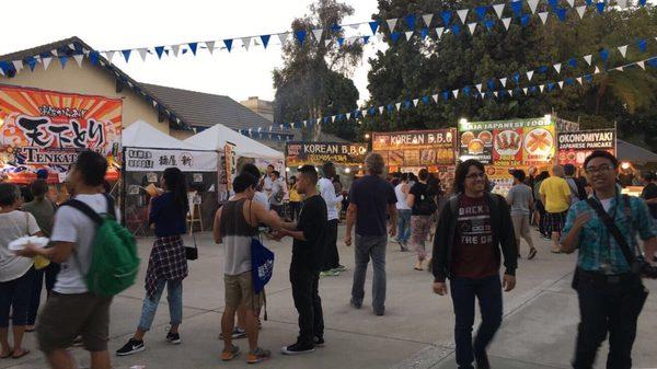 All the different food vendors