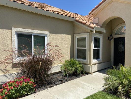 Retro fit windows that make the 20 year old house look new!