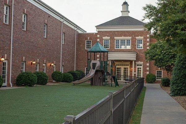 One of the children's play areas