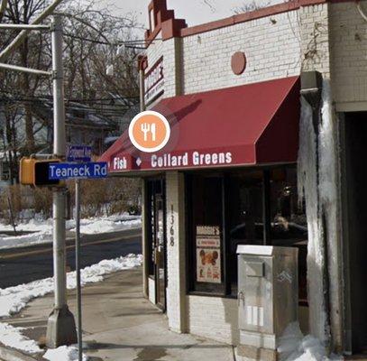 Outside picture. Corner of Teaneck Rd and West Englewood Ave.