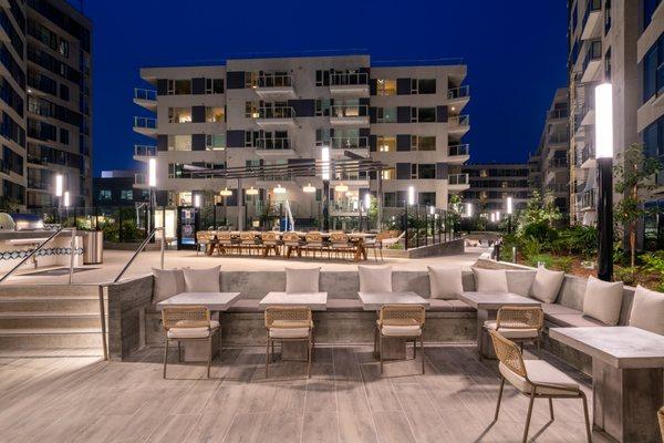 Courtyard and Pool Terrace