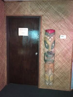 Don't know what this door leads to, but it's in the Tahiti Room