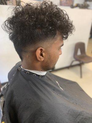 Bald now hawk fade by Reggie