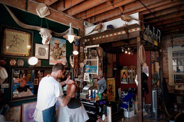 Know your barber and feel good about your hair cut.  These guys know their trade and are a pleasure to be around!