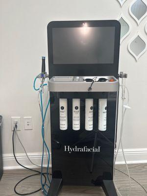 Latest hydrafacial equipment.