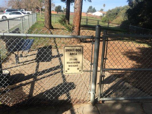 Pinto Lake County Dog Park is in great shape in 2018.  New latches on gates are much appreciated!